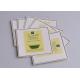 Personalized printed silver embossing self adhesive artpaper labels for green tea packaging