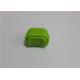 Oval Shaped Waterproof Mini Rocker Switch , Green Rocker Switch 10a 250v