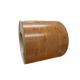 Wood Grain Texture Coated Aluminum Coil Pvdf Coating For Exterior Facades