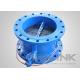 Ductile Iron Non-slam Check Valve, Hydraulic Damper, Double Rubber-lined Flapper