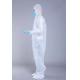 OEM SF Elastic Cuff 55GSM Chemical Disposable Coveralls