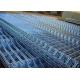 1.8m high Galvanized PVC Coated Iron Welded Wire Mesh Fence Panel For Security