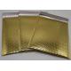 Gold Gloss Surface Metallic Bubble Mailers 6*9 Padded Bubble Bags 2 Sealing