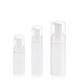 50ml 80ml 120ml White Foam Bottles For Face Cleaning With Cap Closure Color White Sealing Method Screw Thread