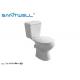Two Piece Toilets Classic Back to Wall Close Coupled Toilet White 665*375*725 mm