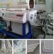 PLC Control Twin Screw Extruder , 16-63mm Pvc Twin Pipe Extrusion Machine