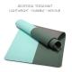 Woven Label Printing Yoga Exercise Mat , Colorful Yoga Mat 80cm