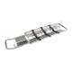 First Aid Scoop Stretcher , Hospital Patient Transfer Stretcher With Steel Buckle Belts