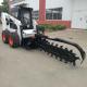 CE Small Skid Steer Loader 4WD High Capacity For Construction