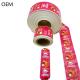 Polyamide Sausage Casing Flexography Printing Different Size Customs Logo Sausage Casing