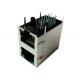 RM3-148A8M1F Stacked 2x1 Port RJ45 With Transformer LPJ17206AGNL 10 / 100Base-T