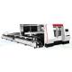 Tube Integrated Laser CNC Cutting Machine 1000W Double Platform Plate High Precision