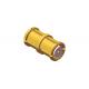 Brass RF Connector Adapter Straight SMP Female to SMP Female with Length 6.45mm