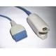 ISO13485 Medical 11 Pin Reusable Spo2 Sensors Plastic Grey Or Blue Wire