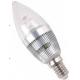 E14 1W Φ37 * 106mm 85 - 95LM Energy Efficient Saving LED Candle Light Bulbs for Home