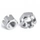Automotive Industry Hex Castle Slotted Nuts with 304 Stainless Plating