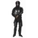 Police Full Body Armor Anti Riot Suit Black Safety For Special Force