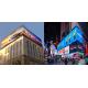 Curved Exterior Building 3D Billboard Big Screen Video Led Image Display P3.9 Fixed Advertising Screen Display Outdoor