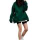 Women's Casual Hoodie Terry Fabric and Breathable for Autumn/Winter Plus Fleece