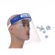 Reusable Protective Face Shield Hat Clear Visor Safety Helmet With Soft Sponge