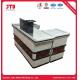 850mm Supermarket Cashier Counter White Cashier Table For Shop