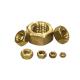 DIN 934 M2.5 50mm Copper Brass Nuts Grade 12.9 Polished Yellow Hexagon Head Nuts