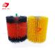 Cleaning And Message Nylon PP Cow Body Brush With Motor