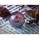 Color Glass Star Pendant Decorative Glass Craft Small Round Ball With Rope