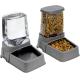 Stainless Steel Pet Food Bowls Raised Gravity Feed