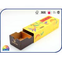Printed Corrugated Paper Sliding Drawer Box Biscuits Gift Package