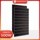 500w Photovoltaic shingled Mono Facial Solar Panel Waterproof For Roof Tiles