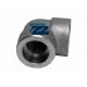 90 Degree Forged Steel Elbow , SW 1 6000 # DIN Galvanized Pipe Fittings
