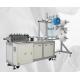 Kn95 Face Mask Manufacturing Machine , Intelligent Control Mask Production Machine