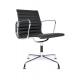 Chrome Base Aluminum Office Chair 360 Degree Rotation Function SGS Approved
