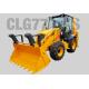 High Quality 9ton Rated Backhoe Loader CLG777A-S For Sale Construction Machinery