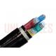 PE Aluminum Conductor LV Power Cable , Outdoor VDE 0276 603 Low Voltage Armoured