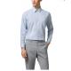 Covered Button Closure Type Long Sleeve Men's Clothing Dress Shirts for and Comfort