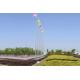 Tall Spectacular In Ground Flagpole , Variable Diameter Heavy Duty Flag Pole