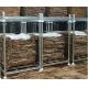 Heavy Duty Galvanized Stacking Steel Post Pallet Racking with Posts