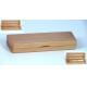 B0202M Maple double pen wood box