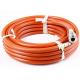 Orange ID 1/4 5/16 3/8 Short Air Hose Assembly With Quick Couplers