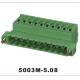 Stranded Wire Type Terminal Block Connector with Contact Resistance 20mΩ PCB Mounting
