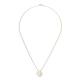VCA Necklace VCARA45900 Vintage Alhambra pendant yellow gold white mother-of-pearl