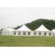 Durable 10 x 10 Canopy Tent , Aluminium Marquee Frame Tent 5.7 M Ridge Height
