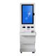 32 Inch Foor Standing Touch Screen Card Dispenser Machine QR Code Reader Self Service Ticket Kiosk
