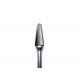 Carbide Rotary Burrs Tungsten Double Cut Die Grinder Bit 1/4 Inch 6mm Shank and 8mm Head Carving Tool for Metal Carving