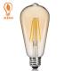 LED Long Edison LED Filament Bulbs Light Amber 6W 8W ST64 1050lm