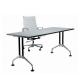 UV Resistant Conference Table Base , Water Repellent Cast Aluminum Table Legs