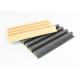 Fluted Wood Composite Wpc Wall Panel Waterproof For Interior Decoration