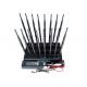 16 Channels 38w Wifi Signal Jammer 2.4G 5.8G For Meeting Rooms / Museums